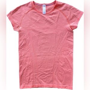 Coral Ivivva short sleeve shirt, Size 14 (girls)